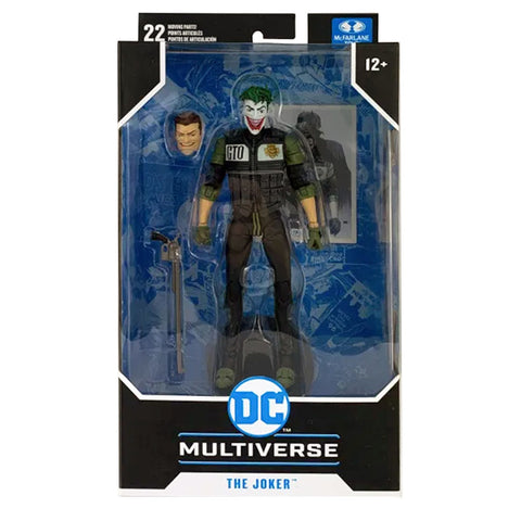 McFarlane Toys DC Multiverse The Joker Batman Curse of the White Knight Box package Front