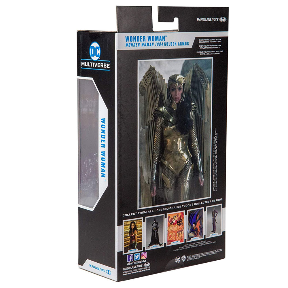 Buy McFarlane Toys DC Multiverse Wonder Woman 1984 Golden armor Toy ...
