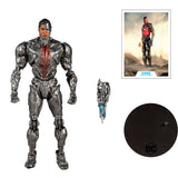 McFarlane Toys DC Multiverse Zack Snyders Justice League 2021 Cyborg Face action figure toy accessories