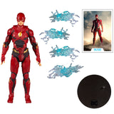 McFarlane Toys DC Multiverse Zack Snyder's Justice League 2021 The Flash Ezra Miller action figure toy accessories