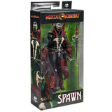 Mcfarlane Toys Mortal Kombat 11 Spawn with sword box package angle
