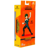Mcfarlane Toys My Hero Academia Izuku Midoriya gamma hero suit box package back
