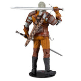 McFarlane Toys The Witcher 3: Wild hunt Geralt of Rivia Gold Label Collection action figure toy back