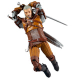 McFarlane Toys The Witcher 3: Wild hunt Geralt of Rivia Gold Label Collection action figure toy jump