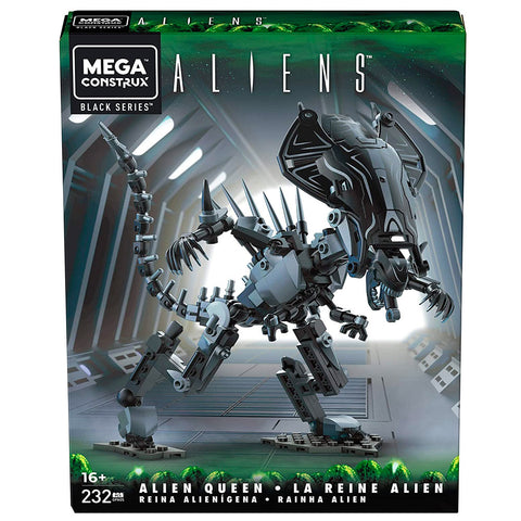 Mega Construx Black Series Aliens Alien Queen building block toy box package front