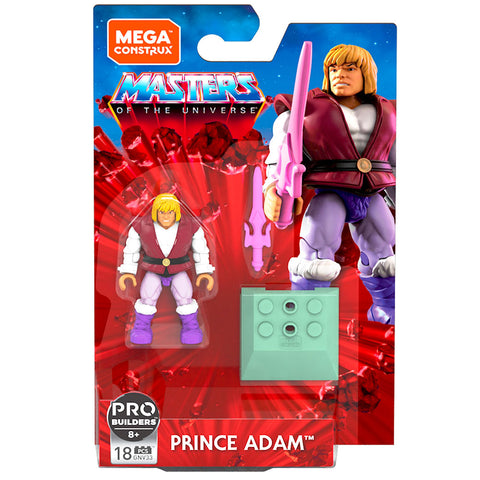 Mega Construx Pro Builders Masters of the Universe Pince Adam box package front