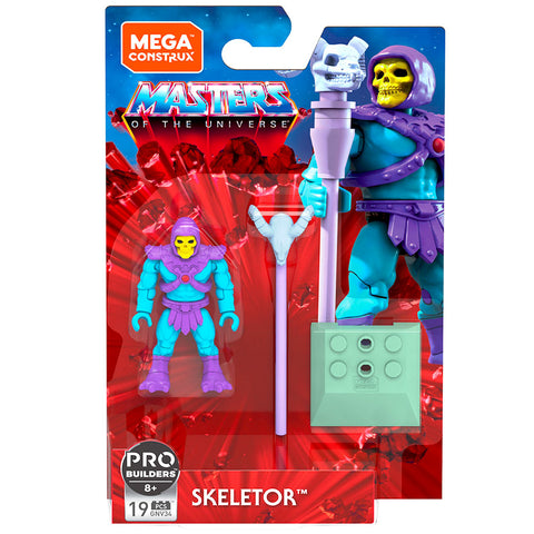 Mega Construx Pro Builders Masters of the Universe Skeletor box package front