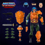 Mondo MOTU Masters of the Universe Man-at-arms regular heroic master of weapons accessories included