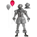 NECA SDCC 2019 It Grayscale Etched Pennywise Action Figure Toy