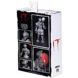 NECA SDCC 2019 It Grayscale Etched Pennywise Box Package Back