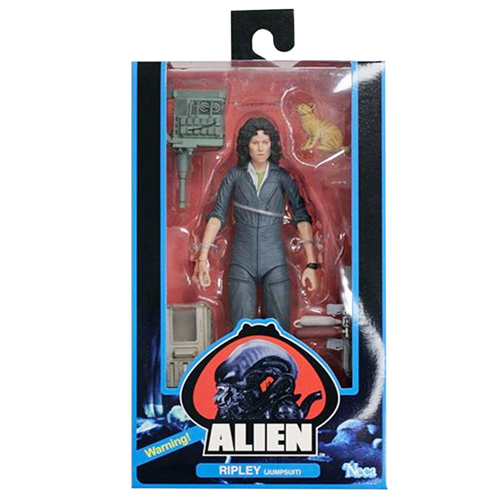 NECA Alien 40th Anniversary Ripley Jumpsuit Jonesy Cat 7
