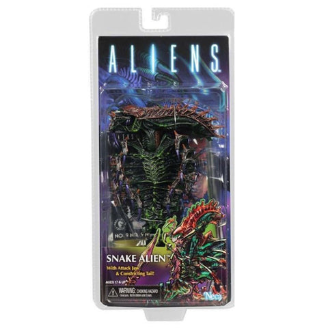 NECA Aliens Series 13 Snake Alien Box Package 