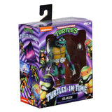 NECA TMNT Teenage Mutant Ninja Turtles In Time Slash Video Game Box Package Angle