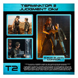 NECA Terminator 2: Judgement Day Sarah John Connor 2-pack Target exclusive box package back