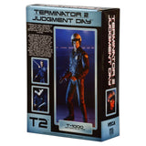 NECA Terminator 2: Judgement Day Ultimate T-1000 Motorcycle Cop box package back