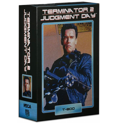 NECA Terminator 2: Judgement Day Ultimate T-800 arnold box package front