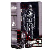 NECA The Terminator T-800 Endoskeleton box package front angle
