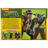 NECA TMNT teenage mutant ninja turtles cartoon bebop and rocksteady 2pack target exclusive second run box package back