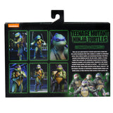 NECA TMNT Teenage Mutant Ninja Turtles 90s movie leonardo donatello 2-pack box package back