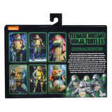NECA TMNT Teenage Mutant Ninja Turtles Raphael Michelangelo 2pack walmart box package back