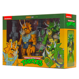 NECA TMNT Teenage Mutant Ninja Turtles Cartoon Zarax Zork 2-pack box package side