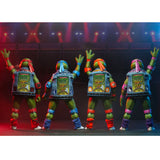 NECA TMNT Teenage Mutant Ninja Turtles Musical Mutagen Tour 4-pack action figure toys photo back