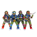 NECA TMNT Teenage Mutant Ninja Turtles Musical Mutagen Tour 4-pack action figure toys