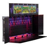NECA TMNT Teenage Mutant Ninja Turtles Musical Mutagen Tour 4-pack box package inner stage display