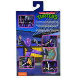 NECA TMNT Trouble's Afoot Ultimate Foot Soldier box package back