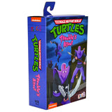 NECA TMNT Trouble's Afoot Ultimate Foot Soldier box package front angle