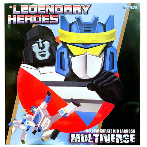 Newage Legendary Heroes No 21W Karate Kid Larusso Multiverse white sg soundwave box package front third party