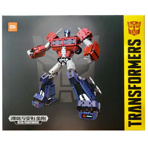 Transformers Nezha Cybervere Optimus Prime Xiaomi building block box package front china