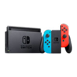 Nintendo Switch V2 32GB Red/Neon Blue Console - image 2
