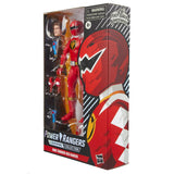 Power Rangers Lightning Collection Spectrum Series Dino Thunder Red Ranger Target Exclusive Chrome Target Exclusive box package front angle