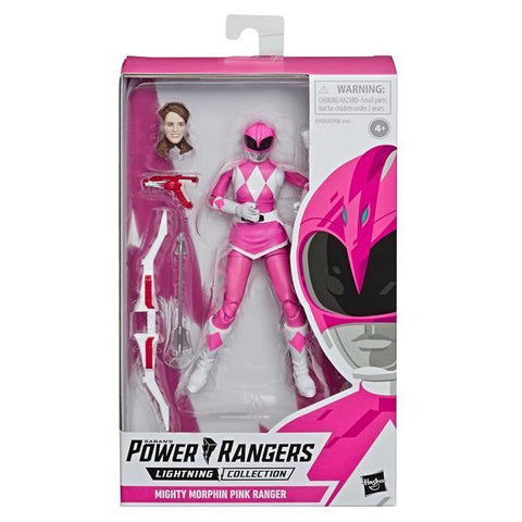 Habro Lightning Collection Power Rangers Might Morphin Pink Ranger MMPR Box Package