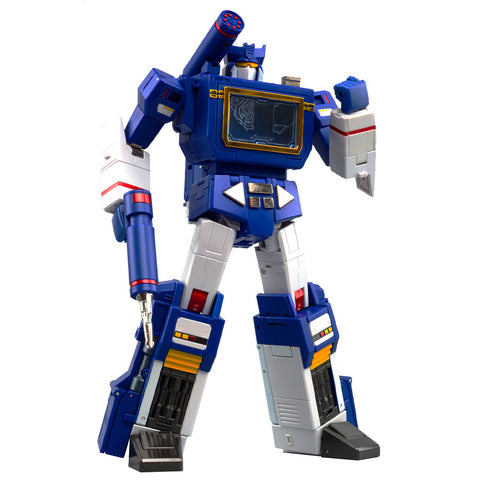 Robot Paradise RP-01 Acoustic Wave FIBRIR Blue Transforming Robot