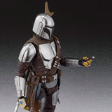 Bandai S.H. Figuarts The Mandalorian Beskar Armor Action Figure Toy Japan bounty puck