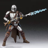 Bandai S.H. Figuarts The Mandalorian Beskar Armor Action Figure Toy Japan Rifile blast effects