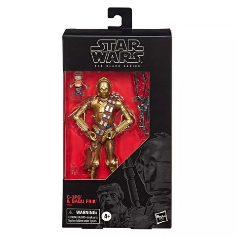 Star Wars Black Series 6-inch C-3PO & Babu Frik Target Exclusive Box Package