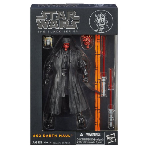 Hasbro Star Wars The Black Series 2013 02 Darth Maul Box Package Front