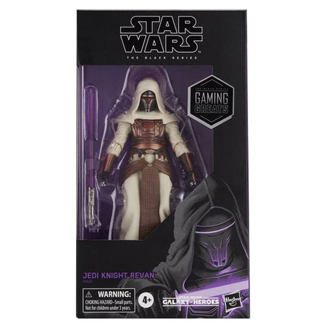 STar Wars The Black Series Jedi Knight Revan Box Package Front Gamestop Exclusive