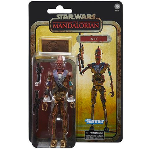 Hasbro Star Wars The Mandalorian Credit Collection IG-11 Droid Gamestop exclusive box package front