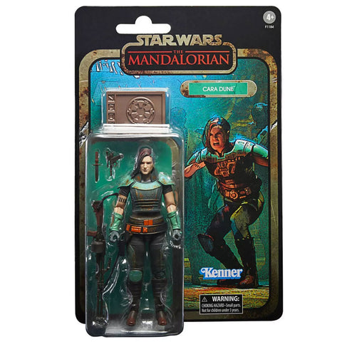 Hasbro Star Wars The Black Series Mandalorian Credit Collection Cara Dune 6-inch redeco target exclusive box package front