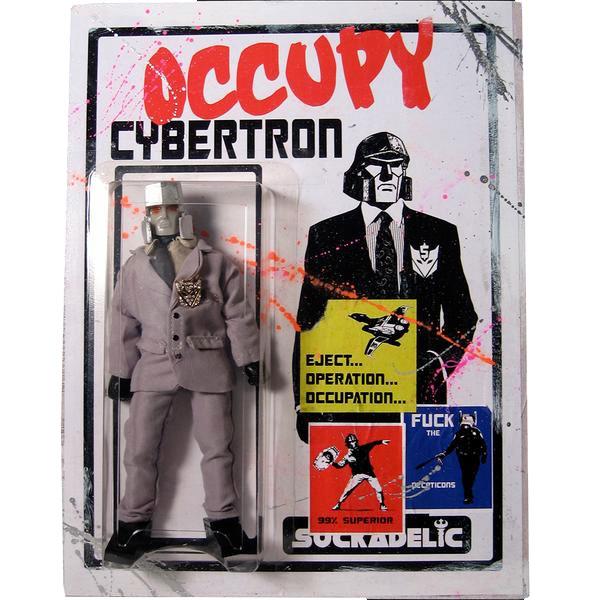 Suckadelic Occupy Cybertron Blue Suit One Percenter Suckadelic Occupy Cybertron Blue Suit One Percenter