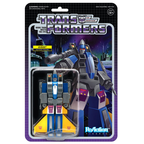 Super7 Reaction Transformers G1 Dirge Box Package front