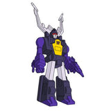 Super 7 Transformers G1 Insecticon Shrapnel Reaction toy action figure stand-in art
