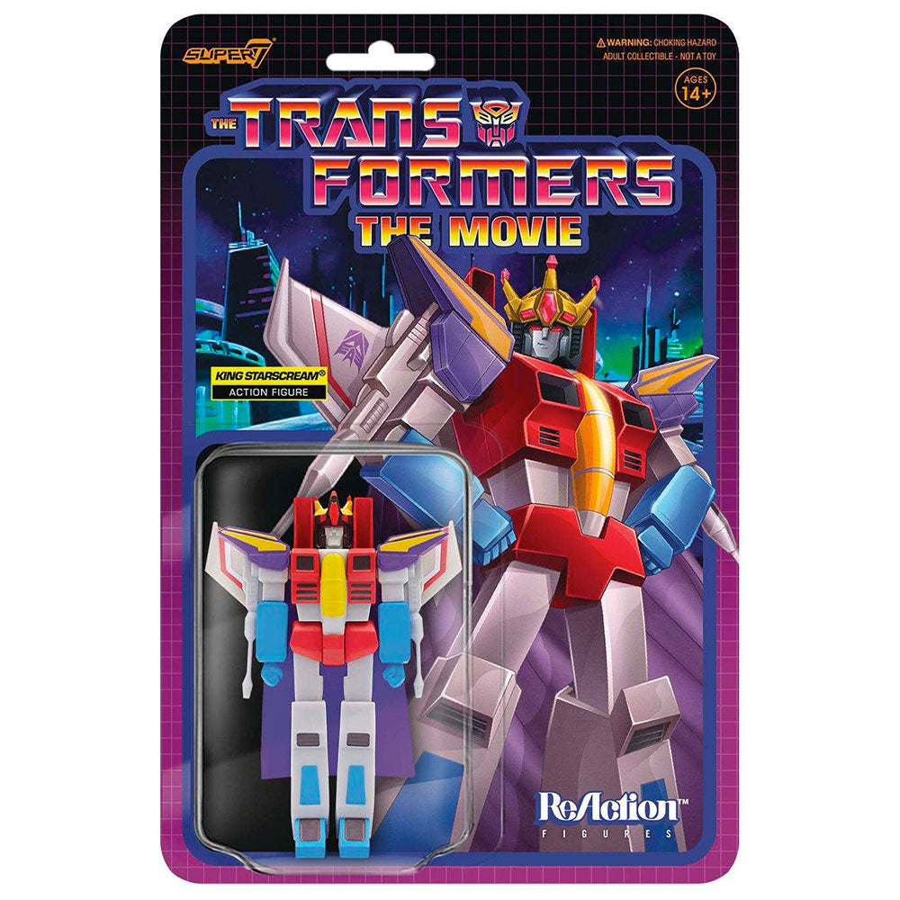 Super 7 Transformers G1 Starscream - ReAction Figure Super 7 Transformers G1 Starscream - ReAction Figure