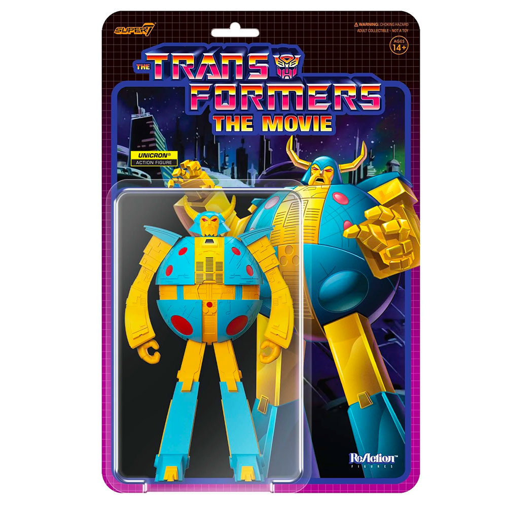 Super 7 Transformers G1 Unicron - XL ReAction Figure Super 7 Transformers G1 Unicron - XL ReAction Figure
