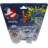 The Real Ghostbusters Peter Venkman and Grabber Ghost reissue flat bubble box package top angle photo
