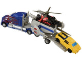 Transformers Movie Turbo Change TC-13 Battle Command Optimus Prime Commander Set with Drift and Bumblebee